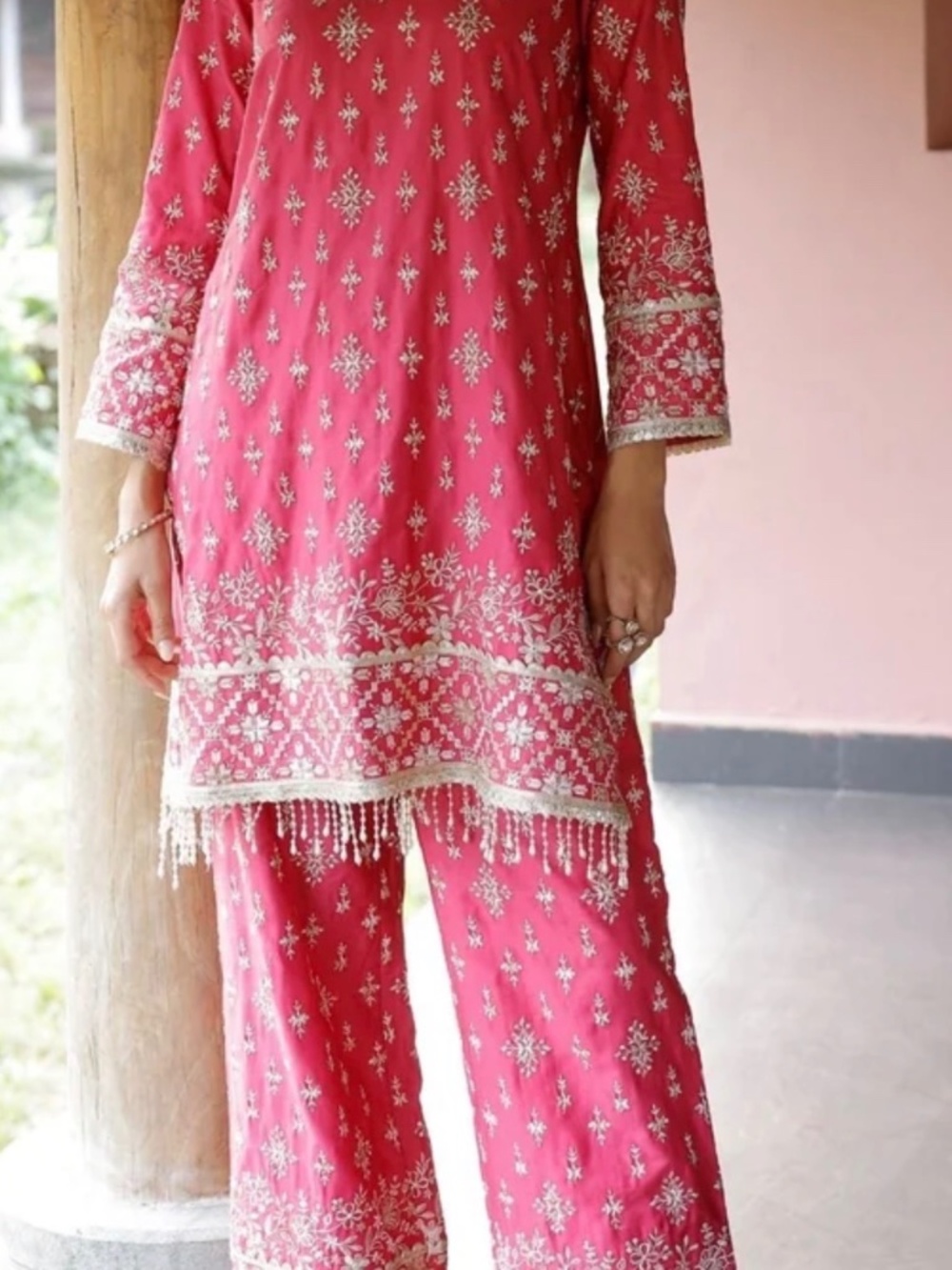 Fuscia 3 piece outfit